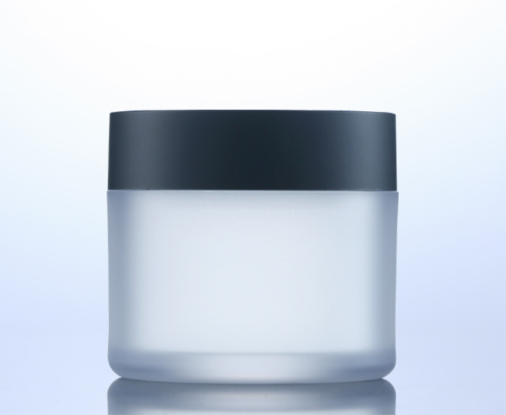 Wholesale jars and bottles for cosmetics olive oil clear cosmetic glass jar 15 30 50 ml cosmetics jar