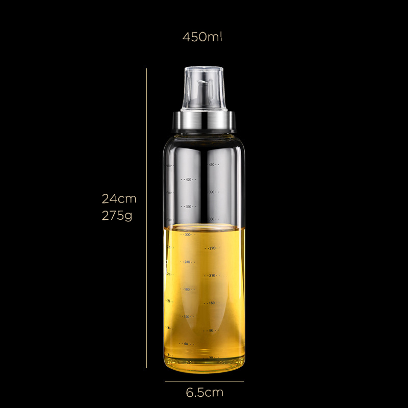 Wholesale kitchen oil and vinegar dispenser glass bottles