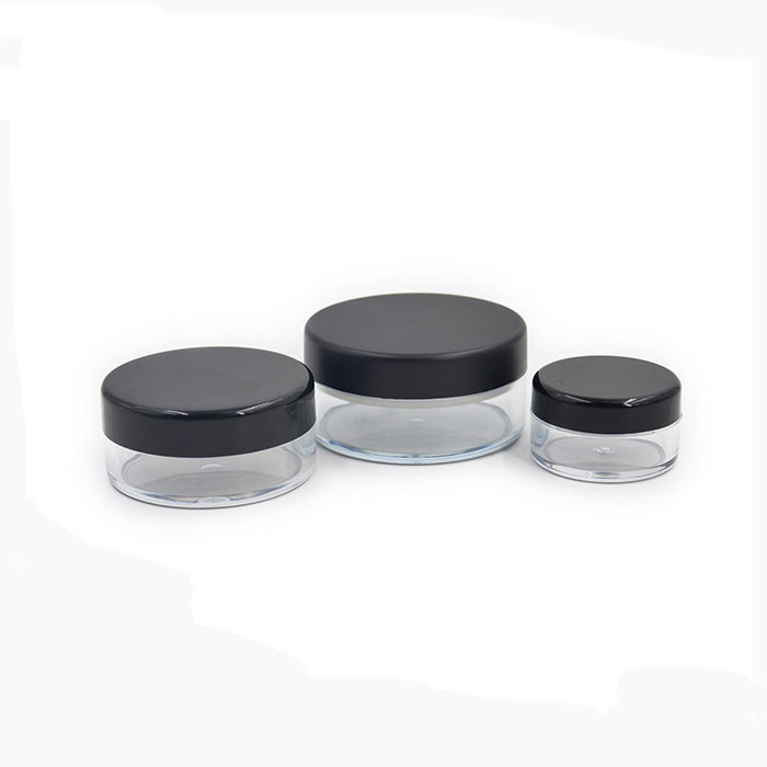 Wholesale loose powder jar with sifter 3g 5g 10g 20g 30g,powder sifter case