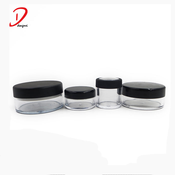 Wholesale loose powder jar with sifter 3g 5g 10g 20g 30g,powder sifter case