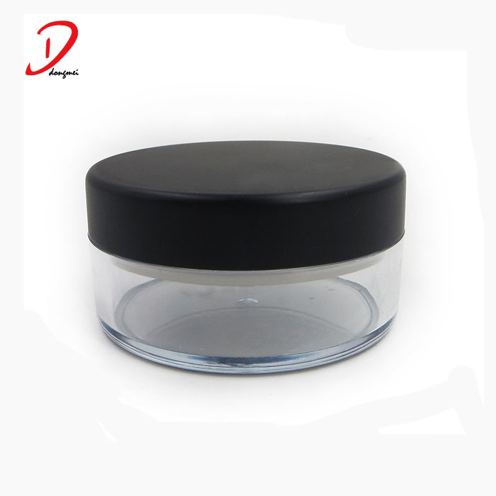 Wholesale loose powder jar with sifter 3g 5g 10g 20g 30g,powder sifter case