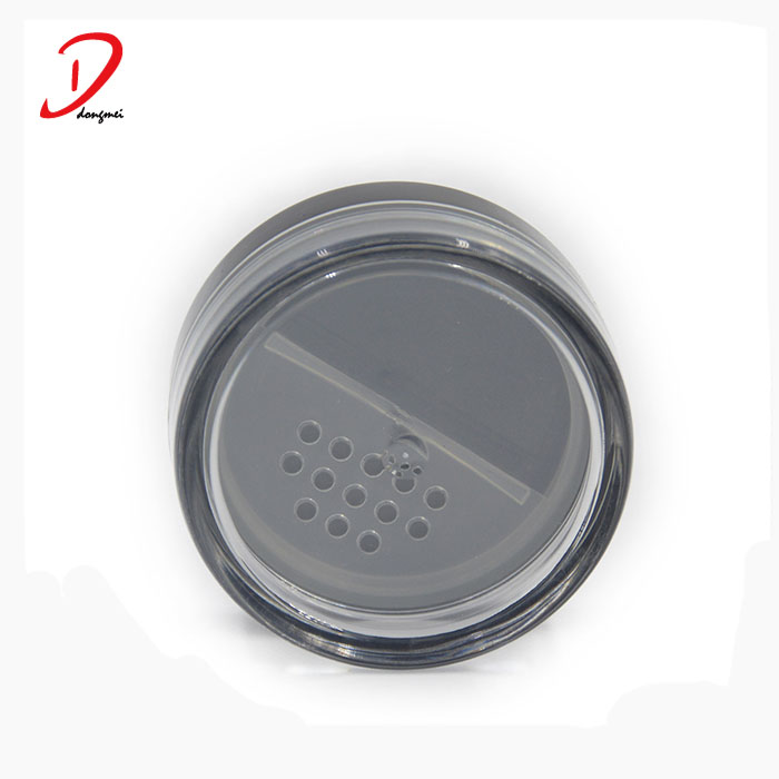 Wholesale loose powder jar with sifter 3g 5g 10g 20g 30g,powder sifter case
