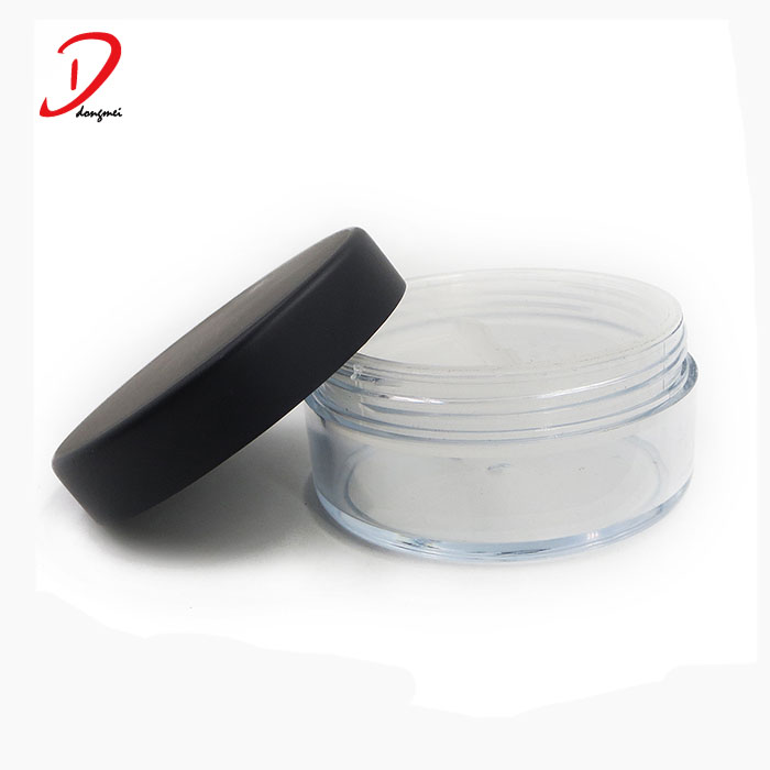 Wholesale loose powder jar with sifter 3g 5g 10g 20g 30g,powder sifter case