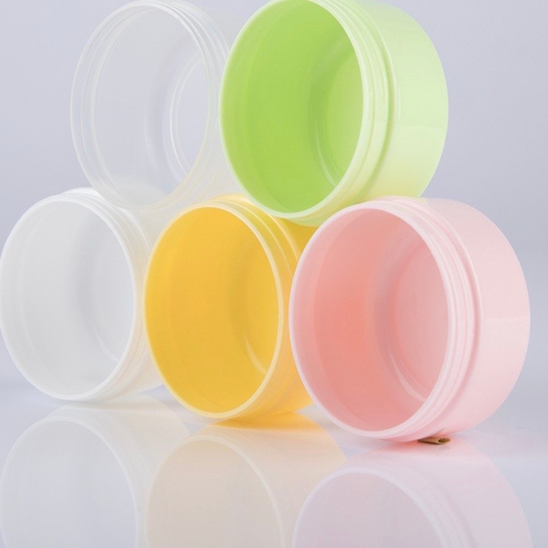 Wholesale low moq 20g double wall round acrylic cream jar with factory