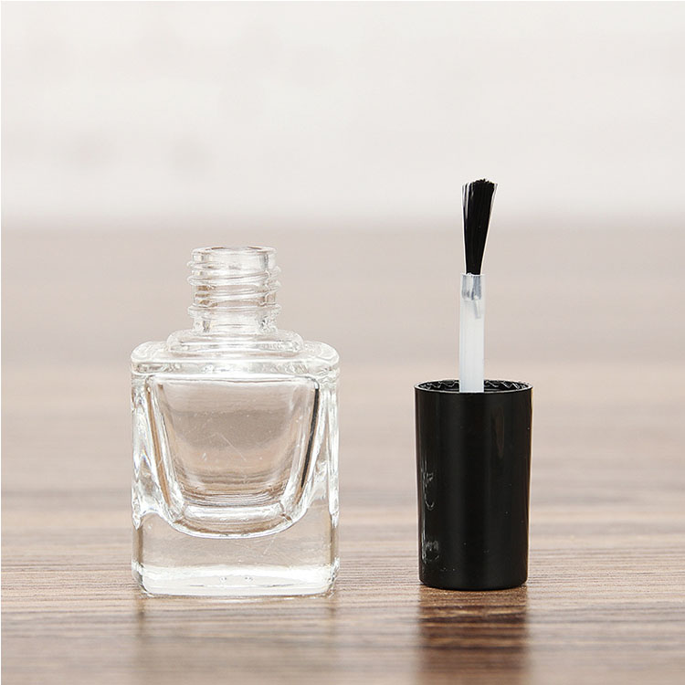 Wholesale luxury 10ml design 15ml empty nail polish glass bottle uv nail polish bottle with brush cap