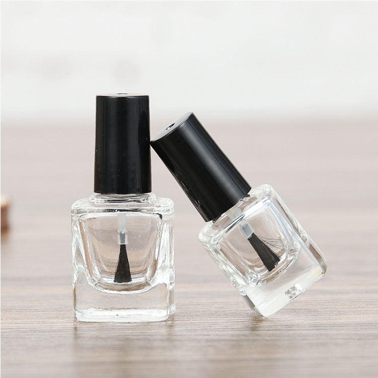 Wholesale luxury 10ml design 15ml empty nail polish glass bottle uv nail polish bottle with brush cap