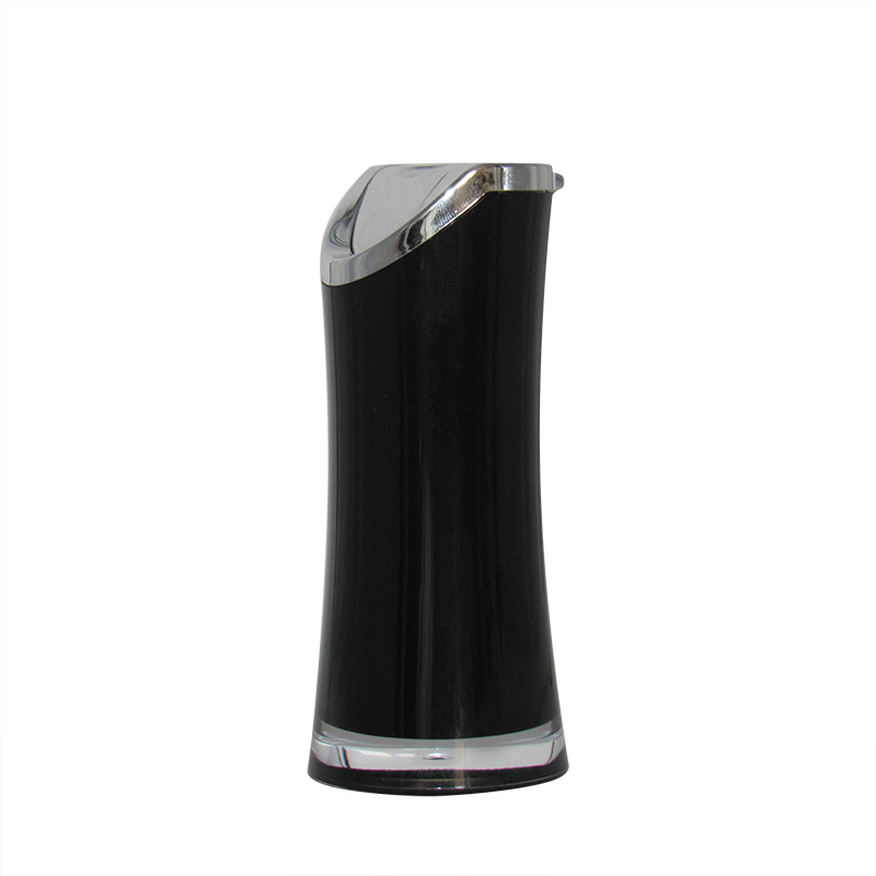 Wholesale luxury 15ML 30ML 50ML empty white gray black plastic Acrylic Lotion pump bottles