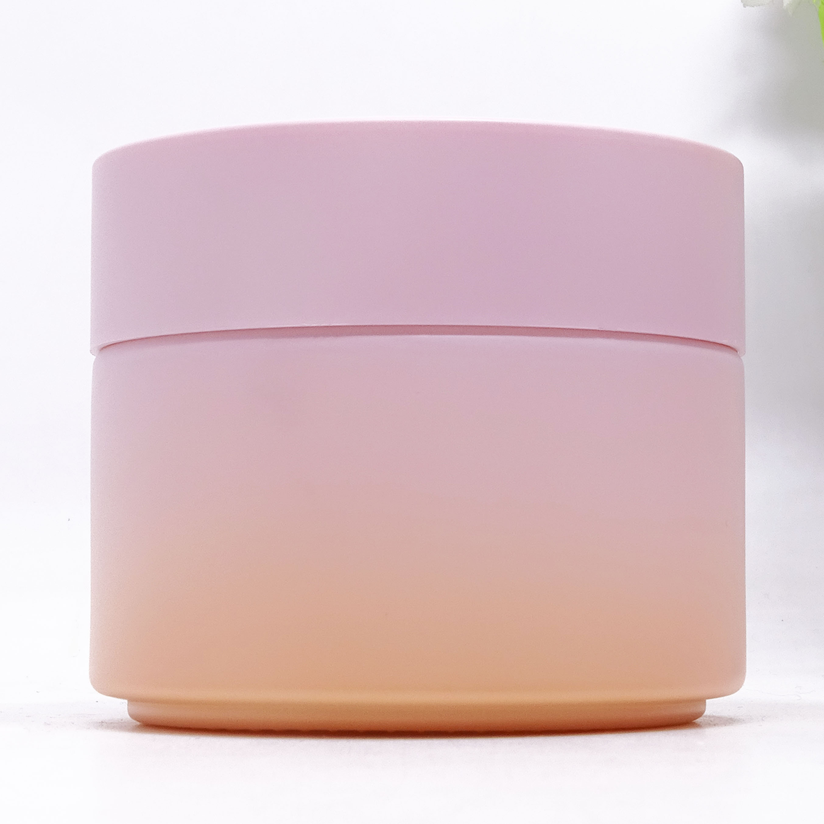 Wholesale luxury 30ml 50ml 100ml 120ml 150ml cosmetic frosted glass frosted black jar