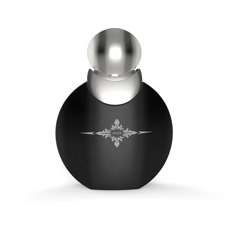 Wholesale luxury empty perfume glass Popular pump, cap with bottle of perfume package