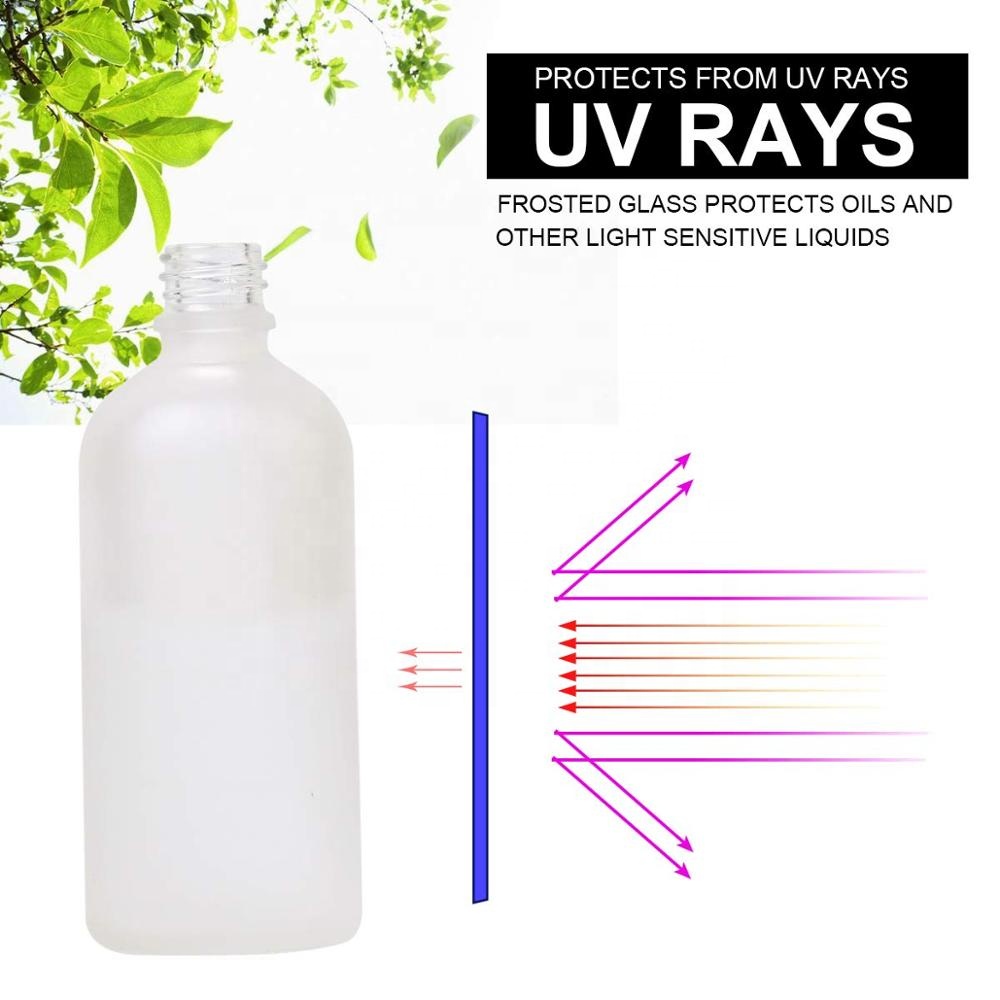 Wholesale luxury empty refillable roller glass aluminum oil spray 10ml 50ml UV perfume bottles