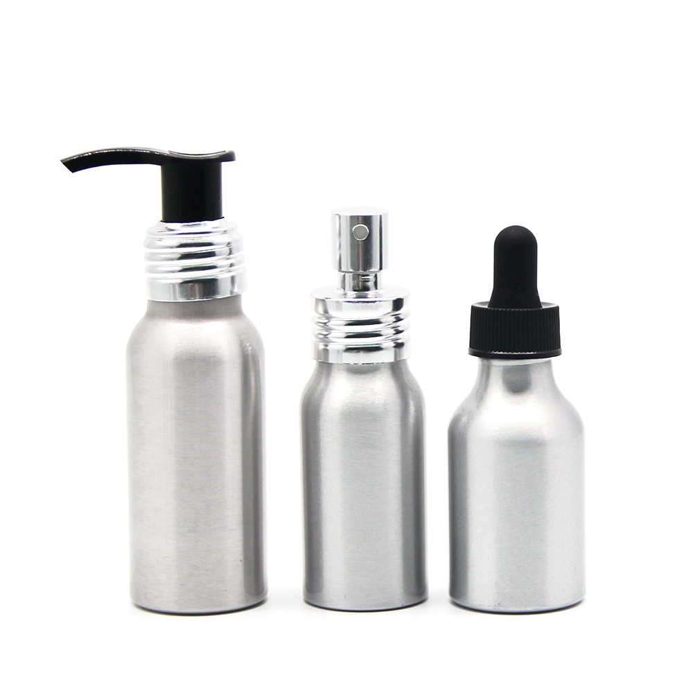 Wholesale luxury mini airplane travel cosmetic bottle set kit made in china