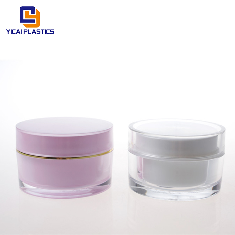 Wholesale luxury special design colorful Cosmetic Jar