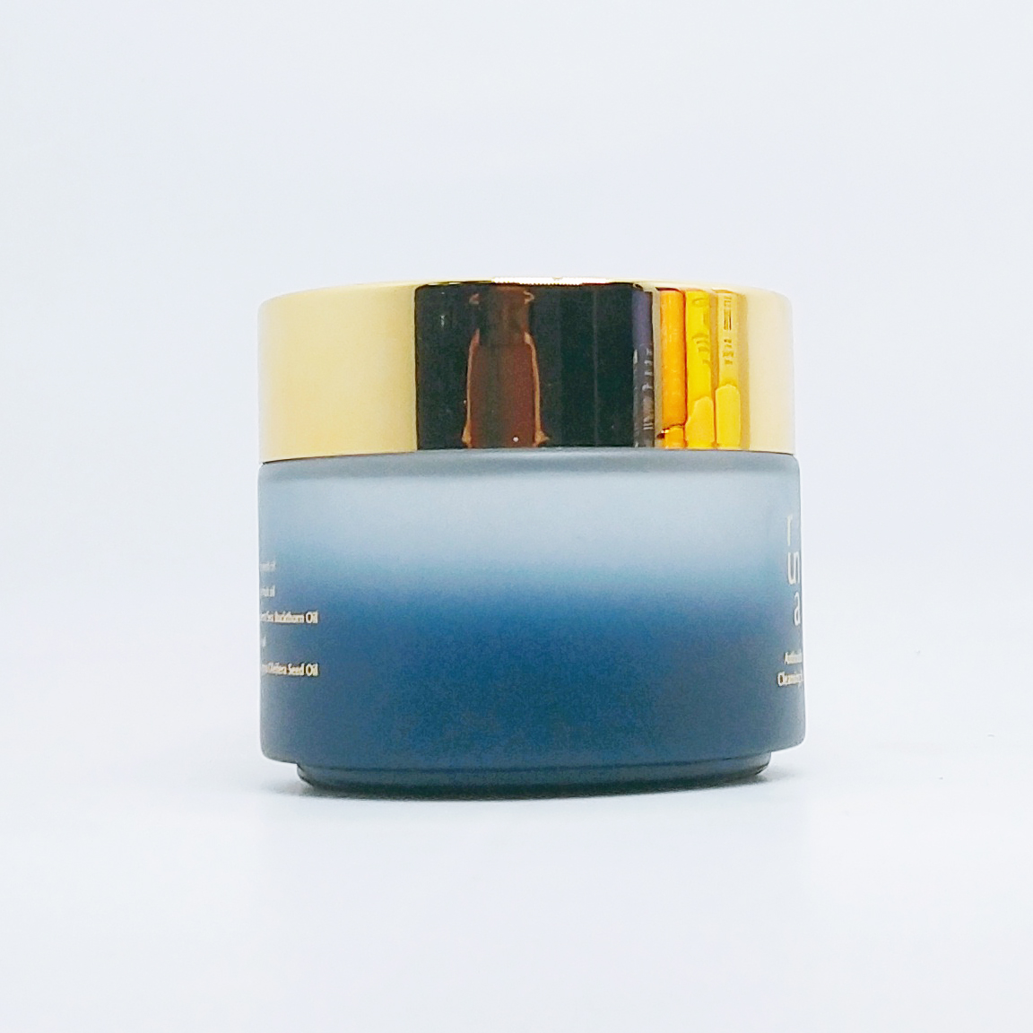 Wholesale manufacturer black glass jar with lid glass jar with lid metal 30g 50g 60g 100g cosmetic glass jar