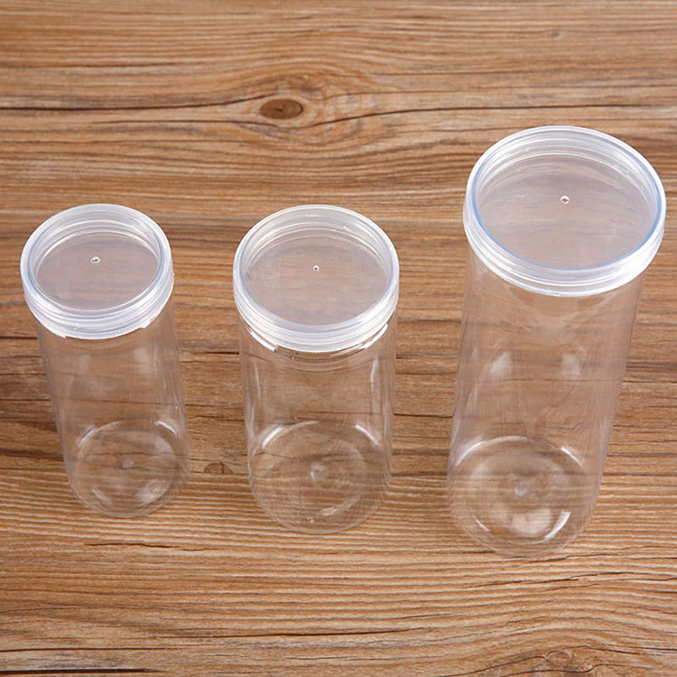 Wholesale mason jar lids plastic recycled food storage plastic jar bottle