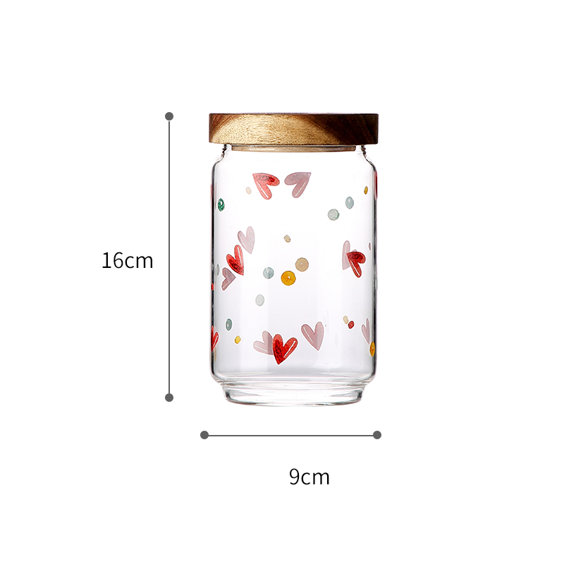 Wholesale matte coffee sugar tea glass storage airtight food canisters set with lid