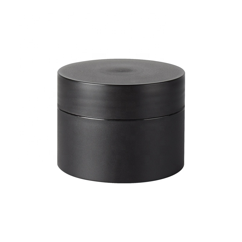 Wholesale matte colored 20ml 30ml 50ml cosmetics containers and packaging plastic cream jar