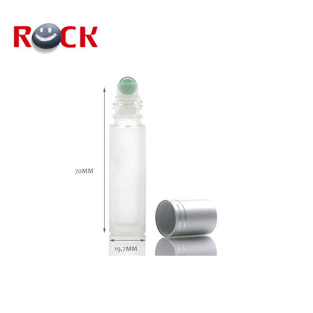 Wholesale mix type gemstone roller ball roll on bottle for essential oil