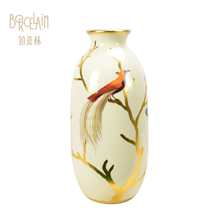 Wholesale modern simple porcelain ceramic Ginger jar