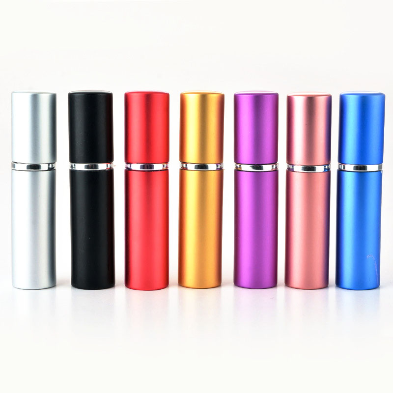 Wholesale multi color 5ml 8ml perfume mini atomizer bottle