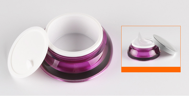 Wholesale nail cream acrylic cosmetic skin care packaging jar empty wholesale nail polish bottles