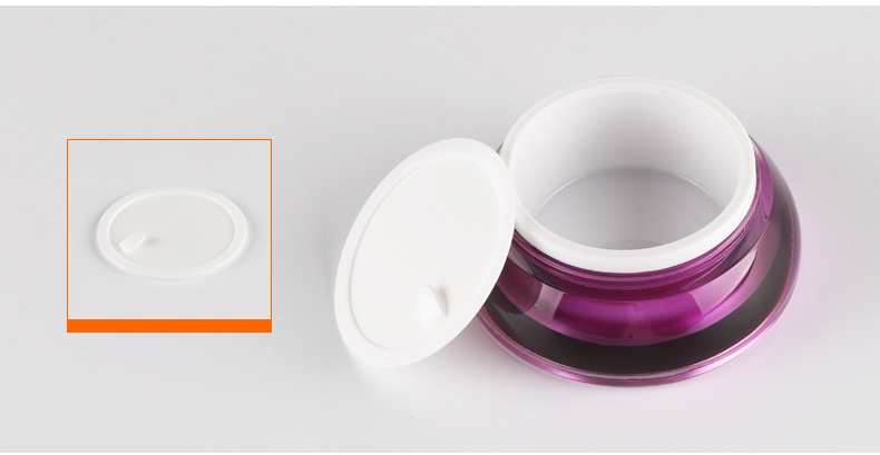 Wholesale nail cream acrylic cosmetic skin care packaging jar empty wholesale nail polish bottles