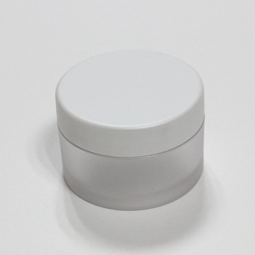 Wholesale new round smooth petg containers cosmetic skin jars