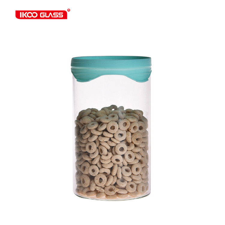 Wholesale non plastic 250ml jar glass cereal airtight food storage containers