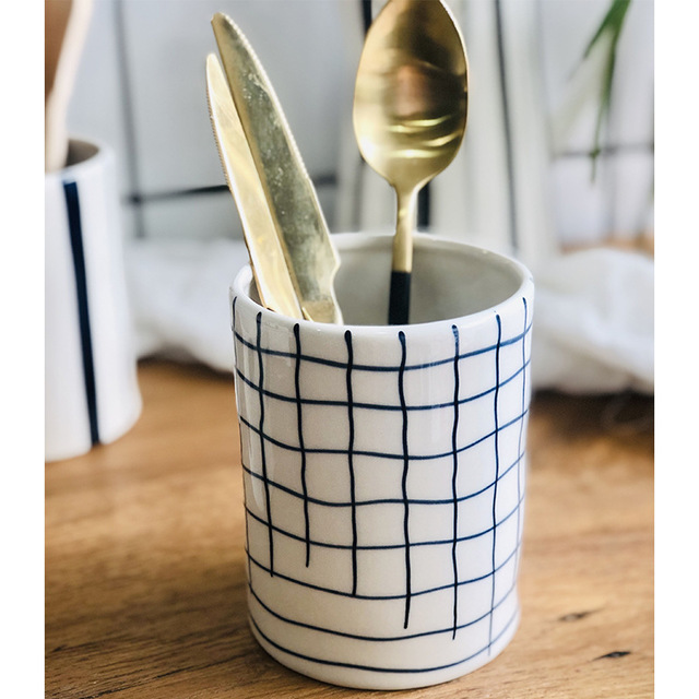 Wholesale nordic custom ceramic kitchen cooker storage bottles and jars for kitchen