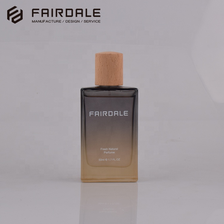 Wholesale perfume bottles Hotsale 50ml clear glass perfume bottle