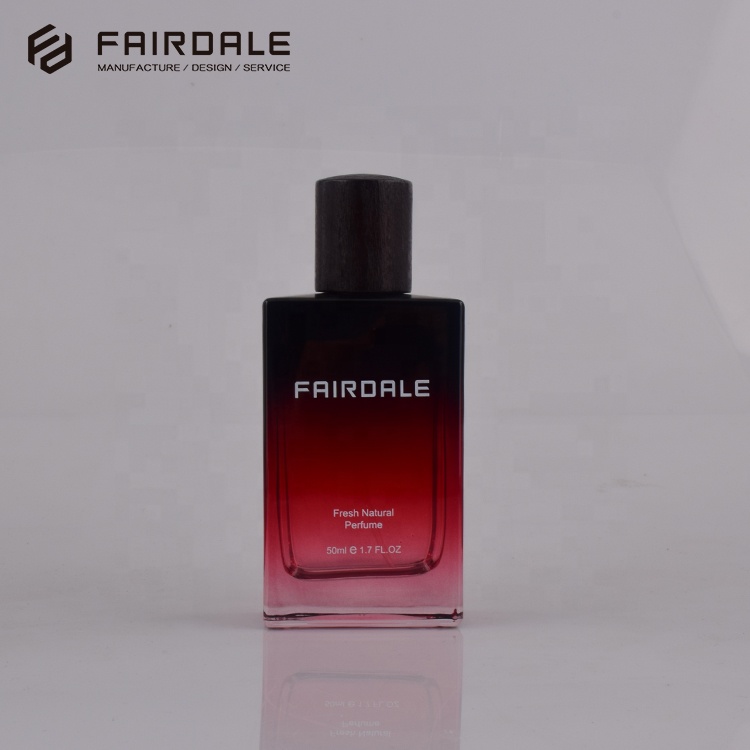Wholesale perfume bottles Hotsale 50ml clear glass perfume bottle