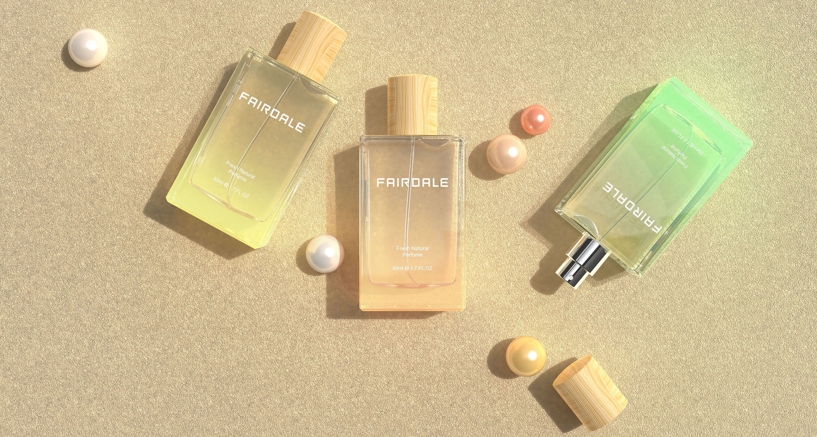 Wholesale perfume bottles Hotsale 50ml clear glass perfume bottle