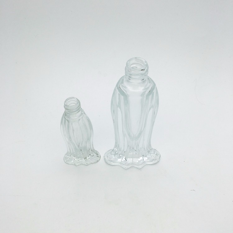 Wholesale perfume empty glass bottle fish shape 10ml 15ml 20ml