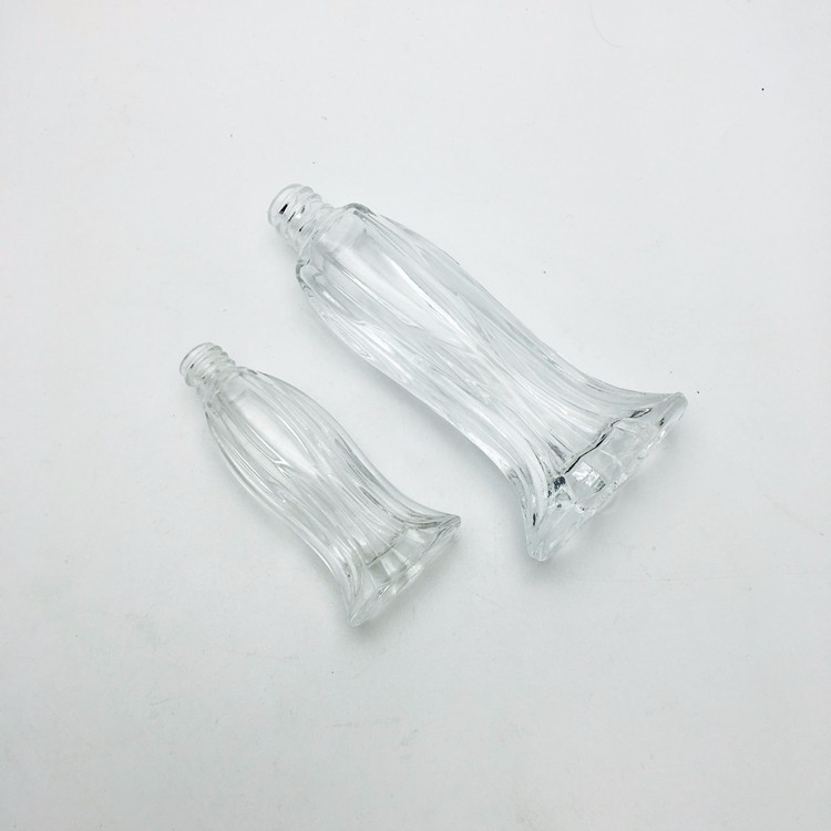 Wholesale perfume empty glass bottle fish shape 10ml 15ml 20ml