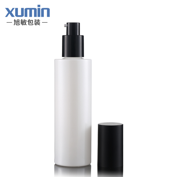 Wholesale pet plastic bottle 30ml 100ml 120ml lotion pump bottle for cosmetic packaging