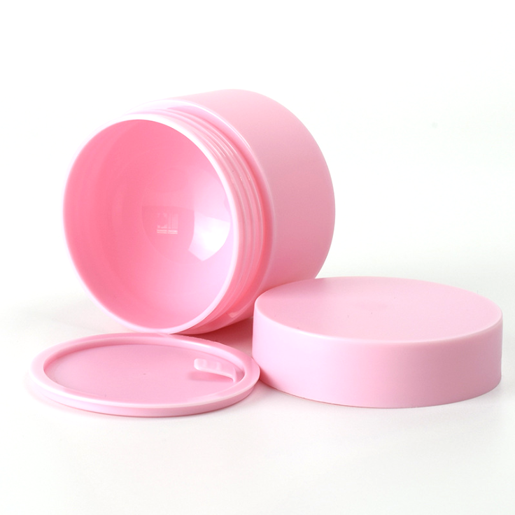 Wholesale pink blue white black Cream jar 5g 10g 30g 50g 80g plastic black bottle jar