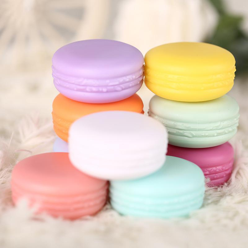 Wholesale plastic packaging 5g 10g portable cream jars mockup bulk eco friendly cosmetic container with lid