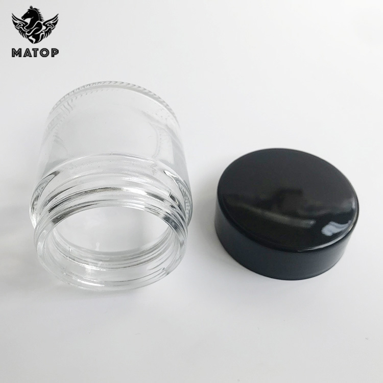 Wholesale production Various sizes printing weed jar custom logo