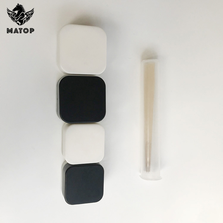 Wholesale production custom colors small glass jars