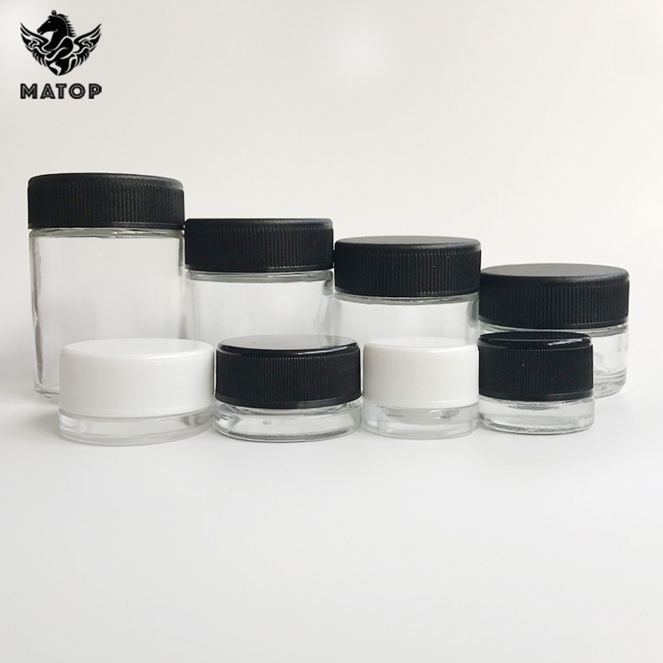 Wholesale production glass square weed container