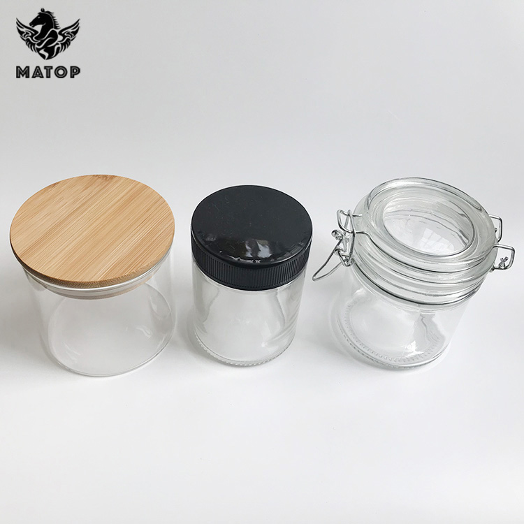 Wholesale production  various glass jars storage