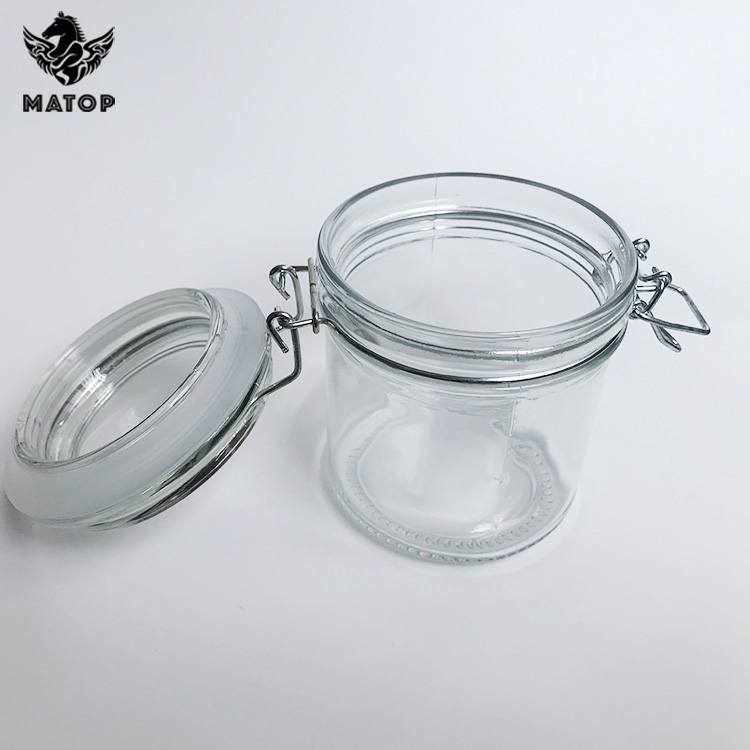 Wholesale production various glass jars storage