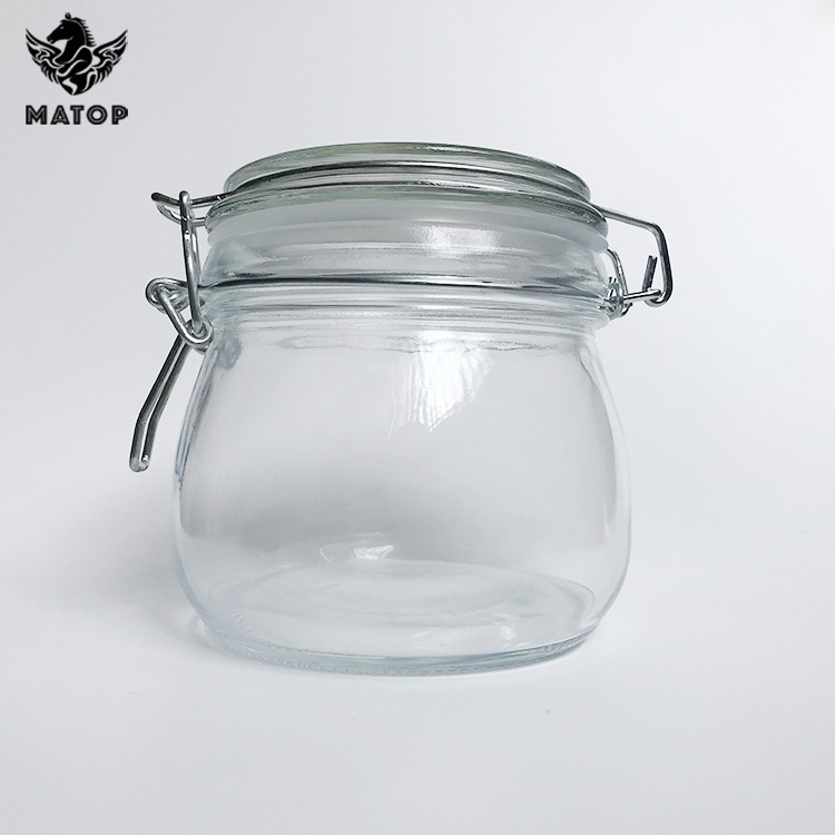 Wholesale production various glass jars storage