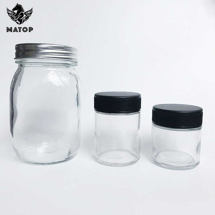 Wholesale production various glass jars storage