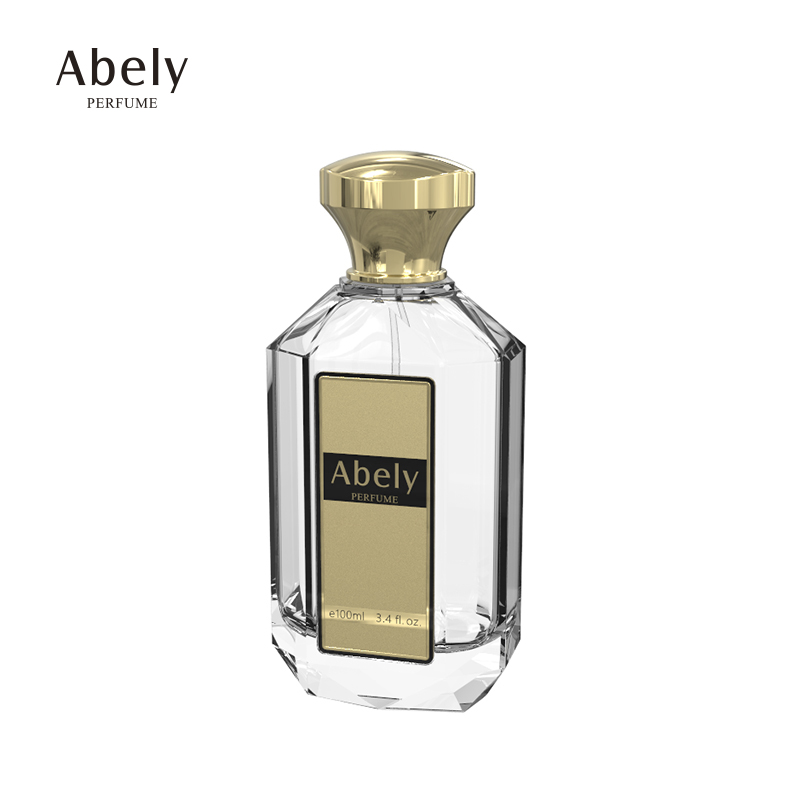 Wholesale pump spray 100ml clear empty glass perfume bottle bulk designer perfume bottles supplier