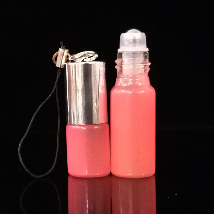 Wholesale roller ball bottle clear essential oil 10ml empty glass roller bottle