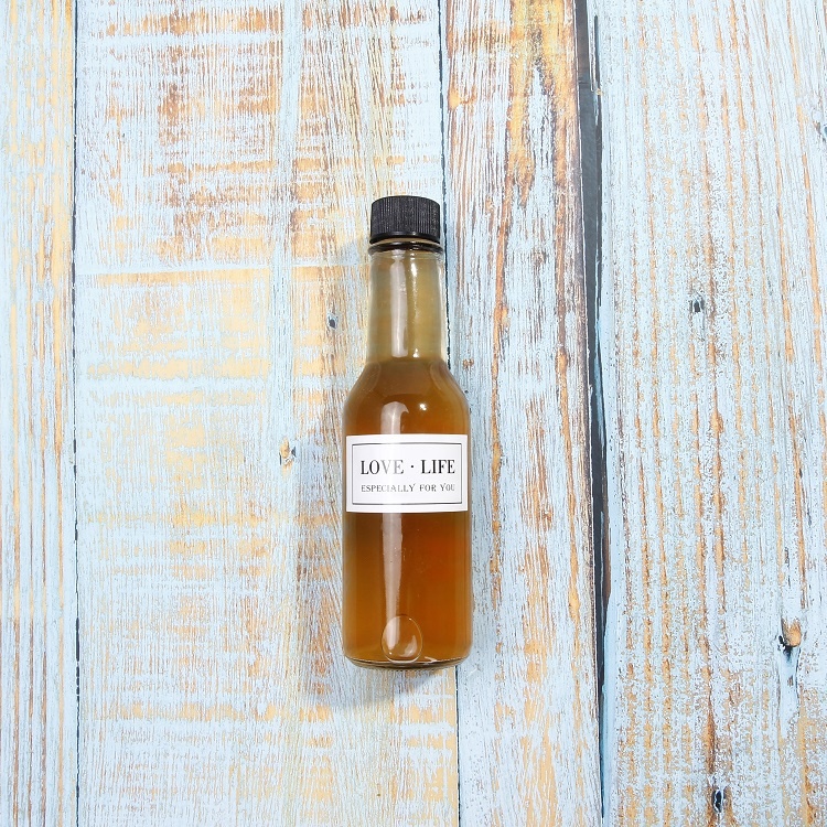 Wholesale sauce packaging glass 5 oz 150ml bbq hot sauce bottles with stopper