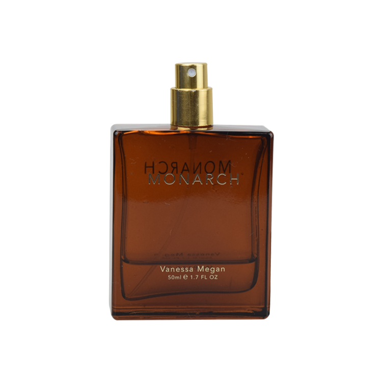Wholesale screw top 10ml 50ml square perfume empty spray glass bottle