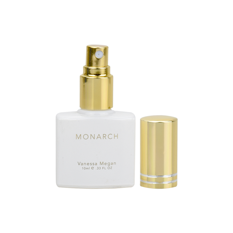 Wholesale screw top 10ml 50ml square perfume empty spray glass bottle