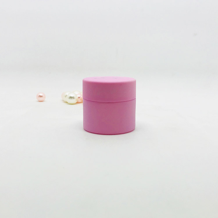Wholesale skin care porcelain jar cosmetic package with colored lids
