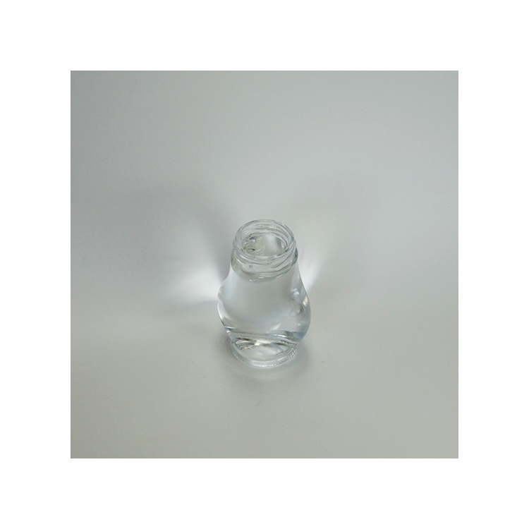 Wholesale small 30ml 50ml clear glass bottle with aluminum cap